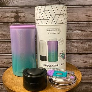 Brumate Hopsulator Trio 3 in 1 - Color Glitter Mermaid
